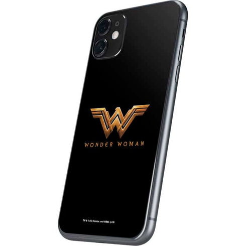 DC Comics Wonder Woman Gold Emblem iPhone 11 Skin